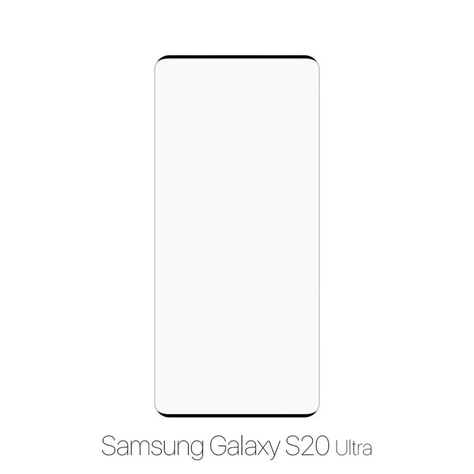 FixPremium FullCover Glass - Verre trempé 3D pour Samsung Galaxy S20 Ultra