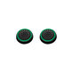 FixPremium - Capuchons de poignée pour manette PS4/PS5 - Set 2pcs, vert