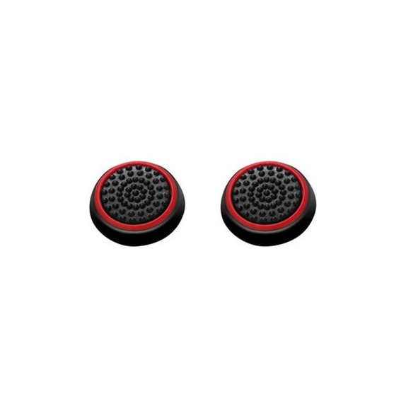 FixPremium - Capuchons de poignée pour manette PS4/PS5 - Set 2pcs, rouge