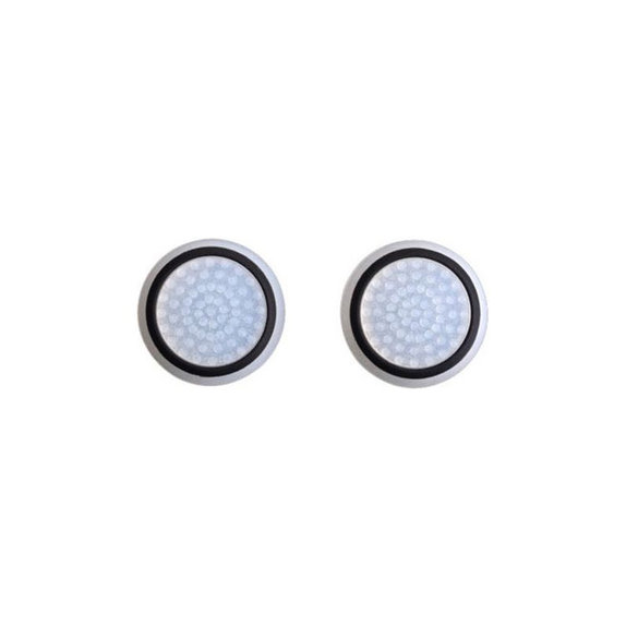 FixPremium - Capuchons de poignée pour manette PS4/PS5 - Set 2pcs, noir transparent