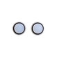FixPremium - Capuchons de poignée pour manette PS4/PS5 - Set 2pcs, noir transparent