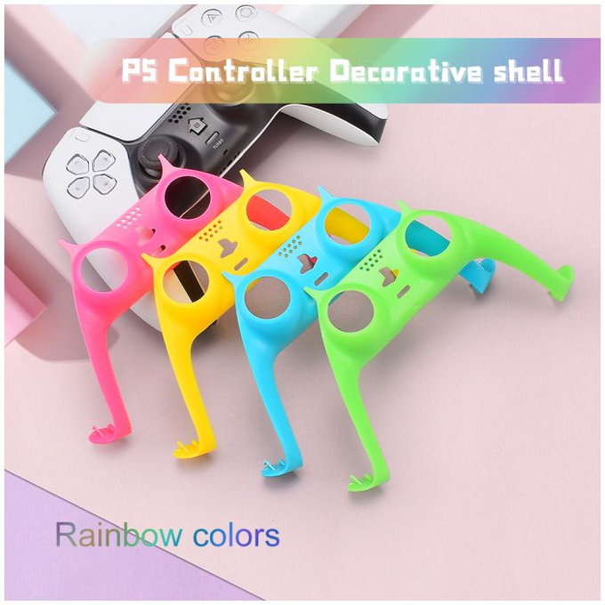 FixPremium - Capuchon décoratif pour PS5 DualSense, rose