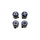 FixPremium - Boutons rétro pour PS5 DualSense, noirs
