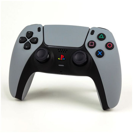 FixPremium - Bouton Home rétro pour PS5 DualSense, blanc