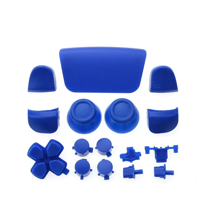 FixPremium - Éléments décoratifs pour PS5 DualSense, bleu