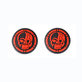 FixPremium - Capuchons de poignée pour contrôleur de crâne PS4/PS5 - Set 2pcs