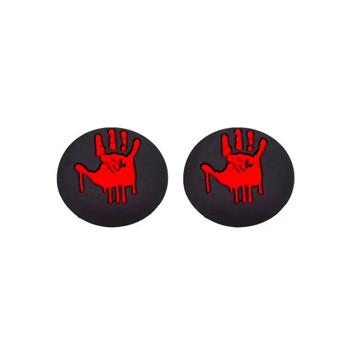 FixPremium - Capuchons de poignée pour manette PS4/PS5 Bloody Hands - Set 2pcs