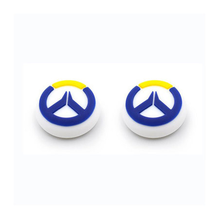 FixPremium - Capuchons de poignée pour contrôleur PS4/PS5 Overwatch - Set 2pcs