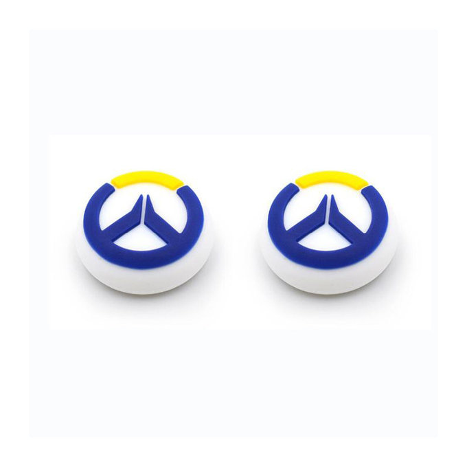 FixPremium - Capuchons de poignée pour contrôleur PS4/PS5 Overwatch - Set 2pcs