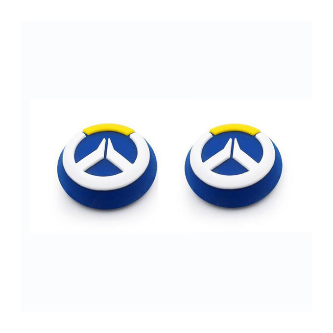 FixPremium - Capuchons de poignée pour contrôleur PS4/PS5 Overwatch - Set 2pcs