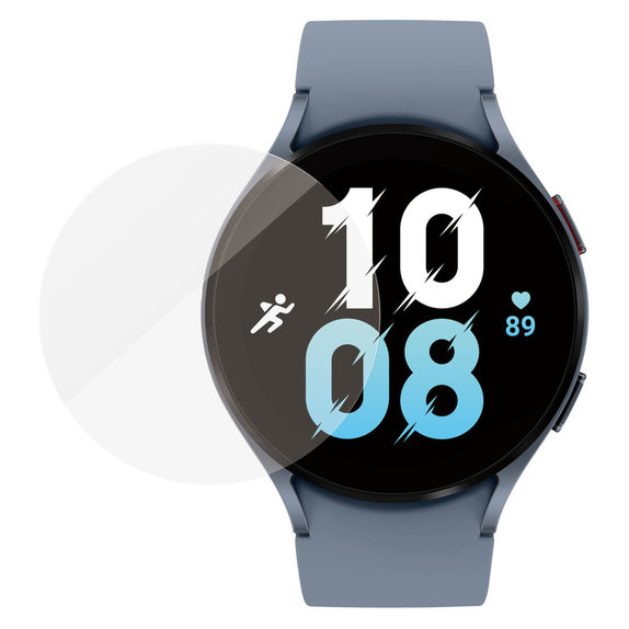 Verre trempé Flat Glass AB pour Samsung Galaxy Watch 5 44 mm, Clair, PanzerGlass