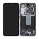 Samsung Galaxy S23 S911B - Écran LCD + Écran Tactile + Cadre (Noir Phantom) - GH82-30481A, GH82-30480A Genuine Service Pack