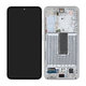 Samsung Galaxy S23 S911B - Écran LCD + Écran Tactile + Cadre (Lime) - GH82-30481F, GH82-30480F Genuine Service Pack