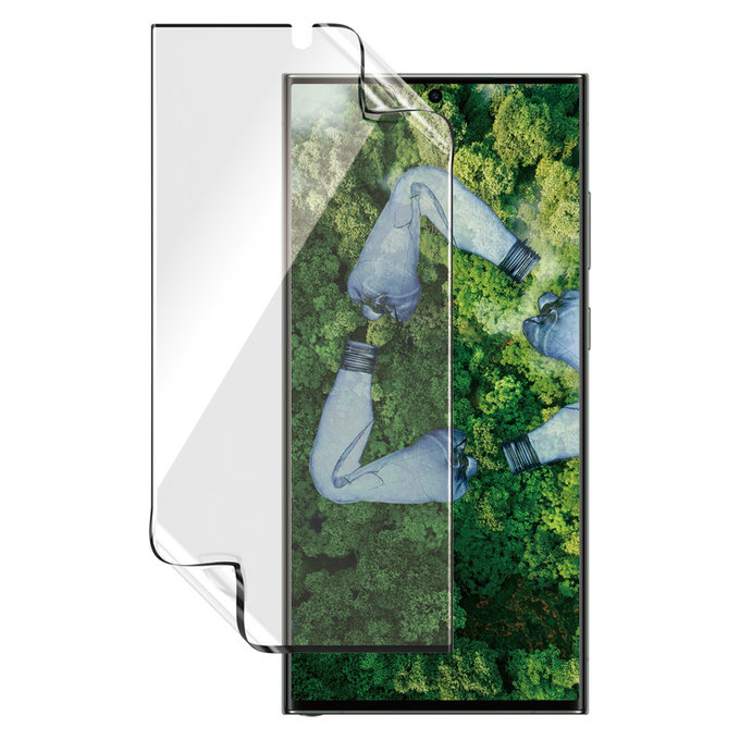 Verre hybride Matrix UWF AB FP wA pour Samsung Galaxy S23 Ultra, Clair, PanzerGlass
