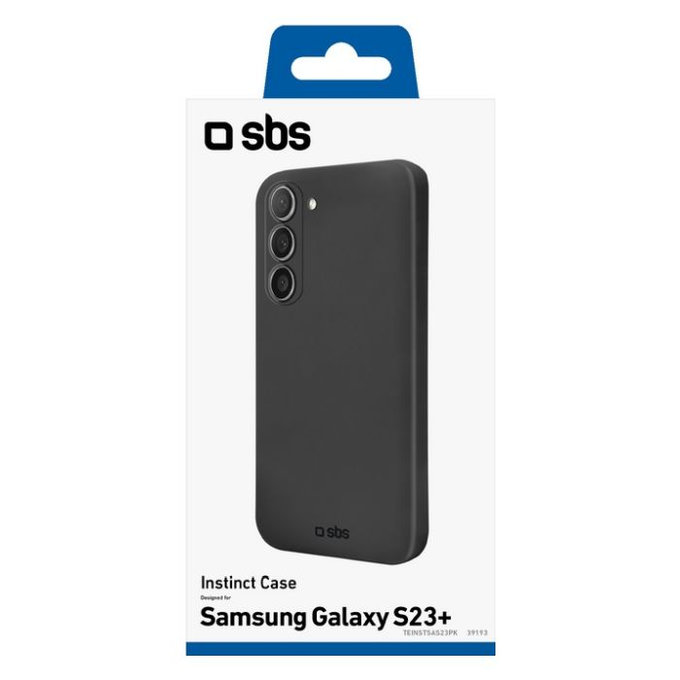 SBS - Coque Instinct pour Samsung Galaxy S23+, noir