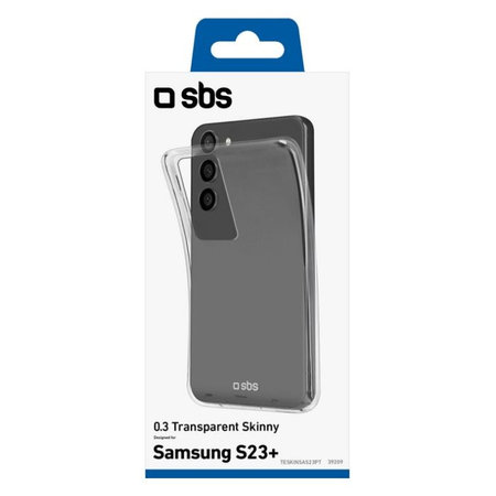 SBS - Étui Skinny pour Samsung Galaxy S23+, transparent
