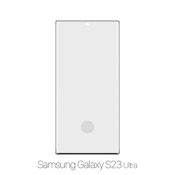 FixPremium FullCover Glass - Verre trempé 3D pour Samsung Galaxy S23 Ultra