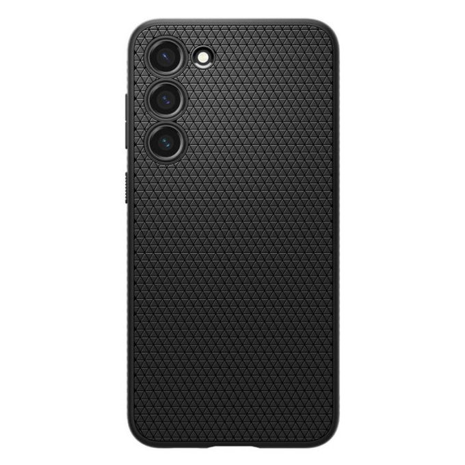 Spigen - Coque Liquid Air pour Samsung Galaxy S23, noir mat