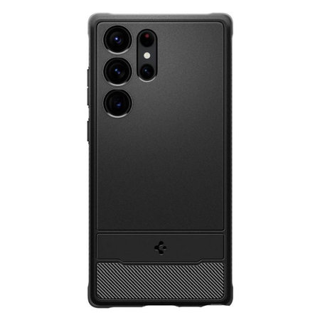 Spigen - Coque Rugged Armor pour Samsung Galaxy S23 Ultra, noir mat
