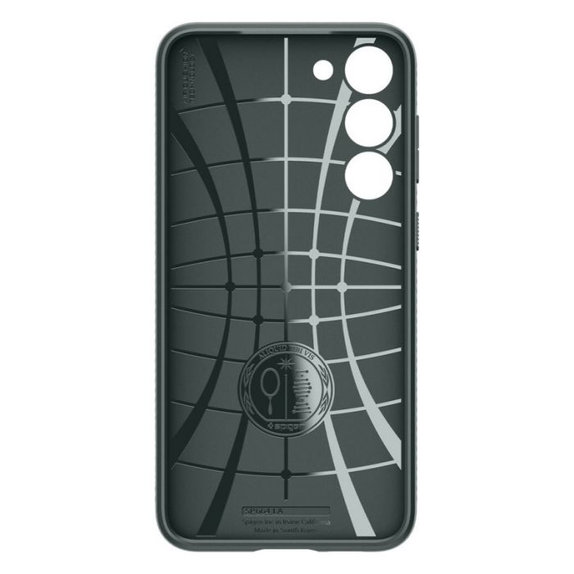 Spigen - Coque Liquid Air pour Samsung Galaxy S23, vert abysse