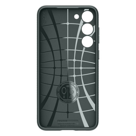 Spigen - Coque Liquid Air pour Samsung Galaxy S23, vert abysse