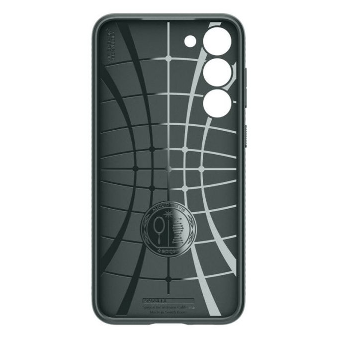 Spigen - Coque Liquid Air pour Samsung Galaxy S23, vert abysse