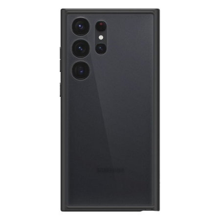 Spigen - Coque Ultra Hybride pour Samsung Galaxy S23 Ultra, noir givré