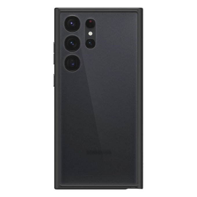Spigen - Coque Ultra Hybride pour Samsung Galaxy S23 Ultra, noir givré