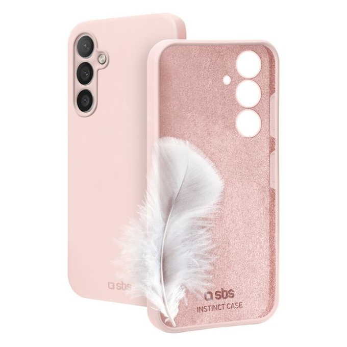 SBS - Coque Instinct pour Samsung Galaxy A34 5G, rose