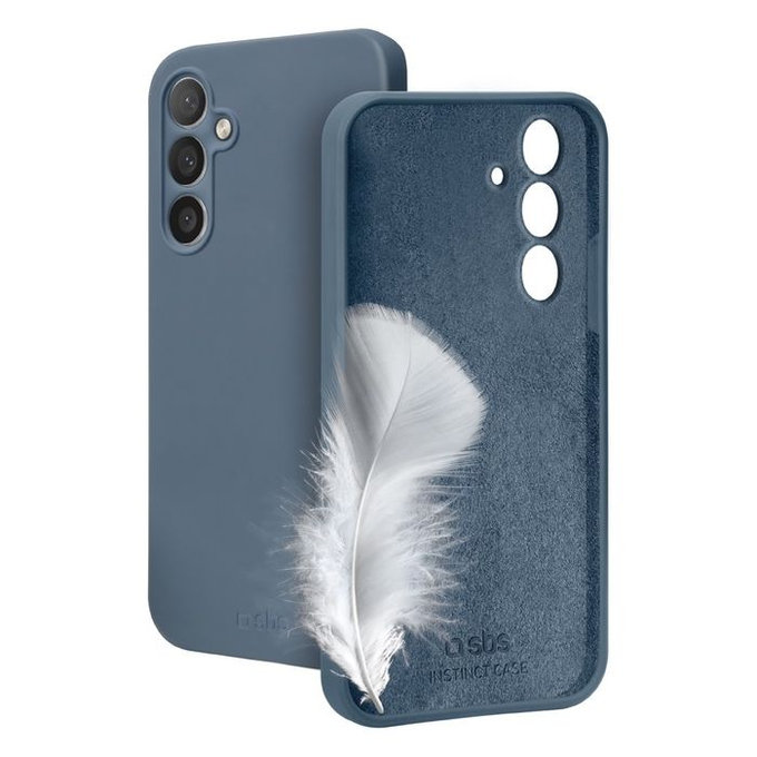 SBS - Coque Instinct pour Samsung Galaxy A34 5G, bleu