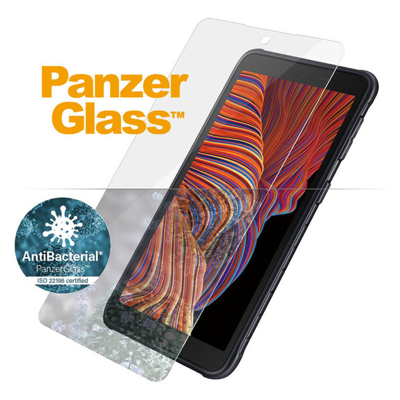 Verre trempé Case Friendly AB pour Samsung Galaxy Xcover 5, Clair, PanzerGlass
