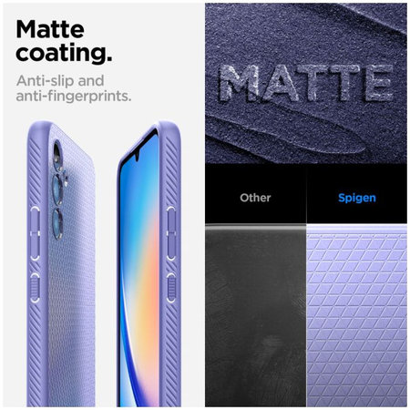 Spigen - Étui Liquid Air pour Samsung Galaxy A34 5G, Awesome Violet