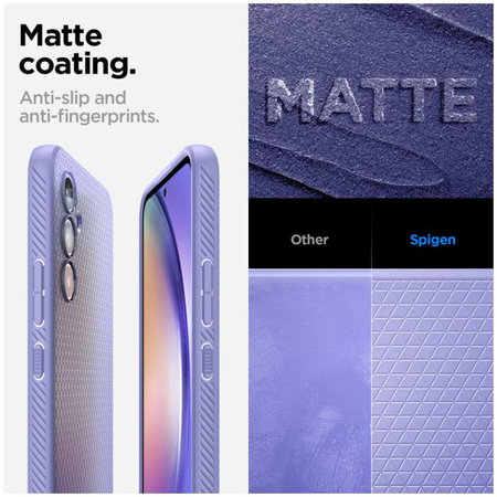 Spigen - Étui Liquid Air pour Samsung Galaxy A54 5G, Awesome Violet