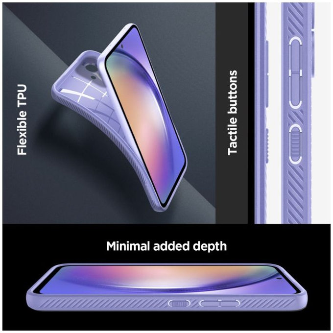 Spigen - Étui Liquid Air pour Samsung Galaxy A54 5G, Awesome Violet