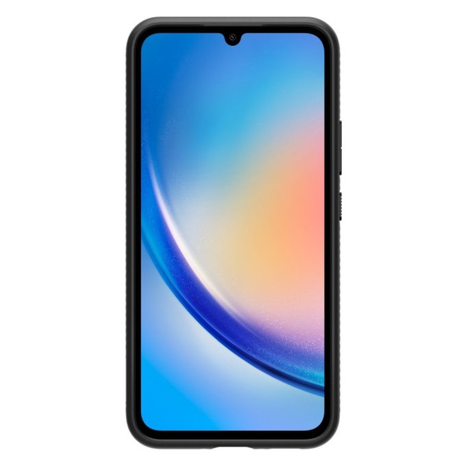 Spigen - Étui Liquid Air pour Samsung Galaxy A34 5G, Matte Black