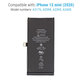 Batterie pour iPhone 12 Mini, 2227mAh, FixPremium