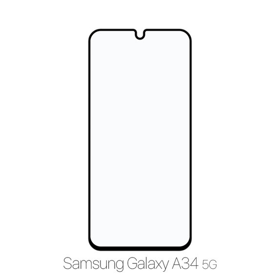 FixPremium FullCover Glass - Verre trempé pour Samsung Galaxy A34 5G