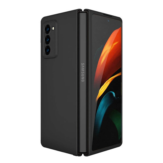 FixPremium - Étui en silicone pour Samsung Galaxy Z Fold 2, noir