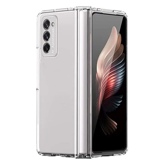 FixPremium - Coque en silicone pour Samsung Galaxy Z Fold 2, transparente