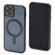 FixPremium - Étui Crystal avec MagSafe pour iPhone 12 Pro, noir