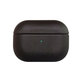 FixPremium - Étui en cuir pour AirPods Pro 2, noir