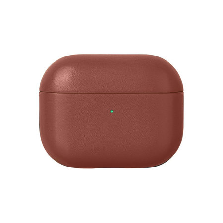 FixPremium - Étui en cuir pour AirPods 3, marron