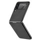 FixPremium - Coque Carbone pour Samsung Galaxy Z Flip 2, noir