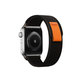 FixPremium - Bracelet Trail Loop pour Apple Watch (42, 44, 45 et 49 mm), noir