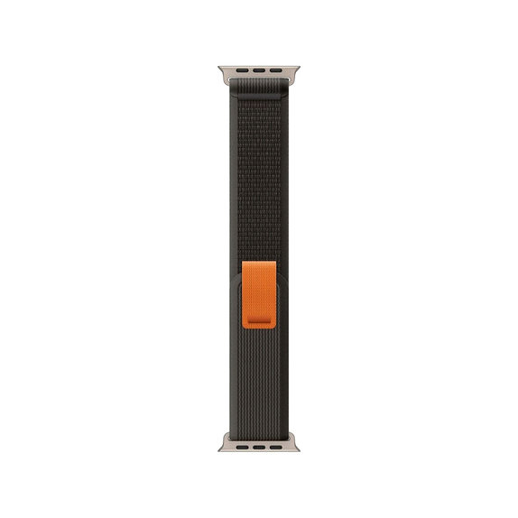 FixPremium - Bracelet Trail Loop pour Apple Watch (42, 44, 45 et 49 mm), gris sidéral