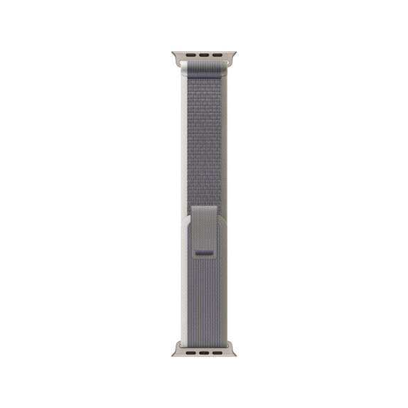 FixPremium - Bracelet Trail Loop pour Apple Watch (42, 44, 45 et 49 mm), gris