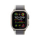 FixPremium - Bracelet Trail Loop pour Apple Watch (42, 44, 45 et 49 mm), gris