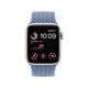 FixPremium - Bracelet Solo Loop pour Apple Watch (42, 44, 45 et 49 mm), bleu clair