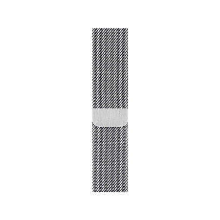 FixPremium - Bracelet Milanese Loop pour Apple Watch (38, 40 & 41mm), argent