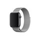 FixPremium - Bracelet Milanese Loop pour Apple Watch (38, 40 & 41mm), argent